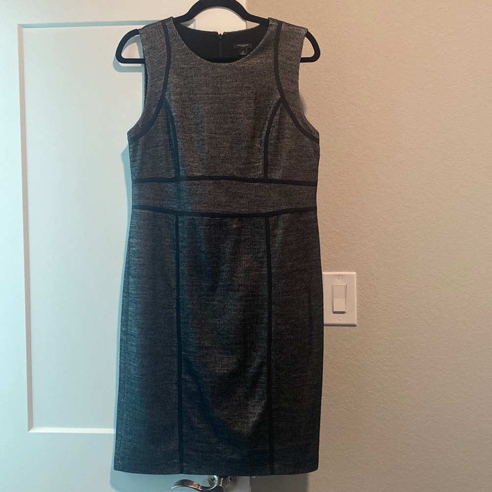 Ann Taylor Houndstooth Dress